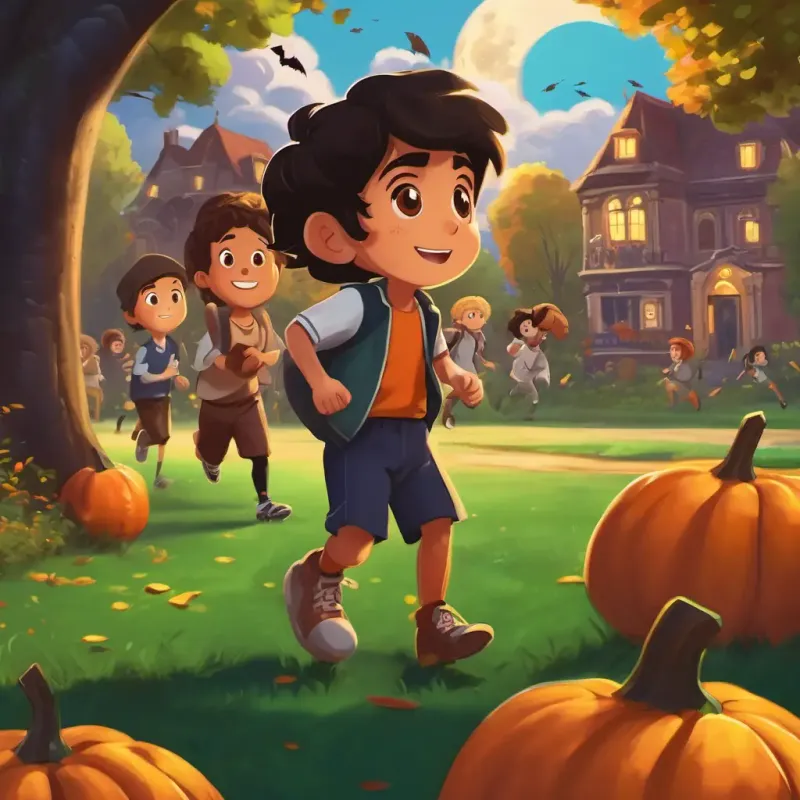 The story starts in the town of Greenhill, with Izaan is a boy with dark hair and sparkling brown eyes and his friends playing football in the park.