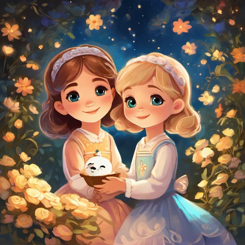 And so, Annabelle and Elise became renowned artists known for painting dreams and singing the sweetest lullabies, all because they realized that love and harmony were more precious than any argument. They lived happily ever after, forever grateful for their magical bracelets and the endless love they shared as sisters.