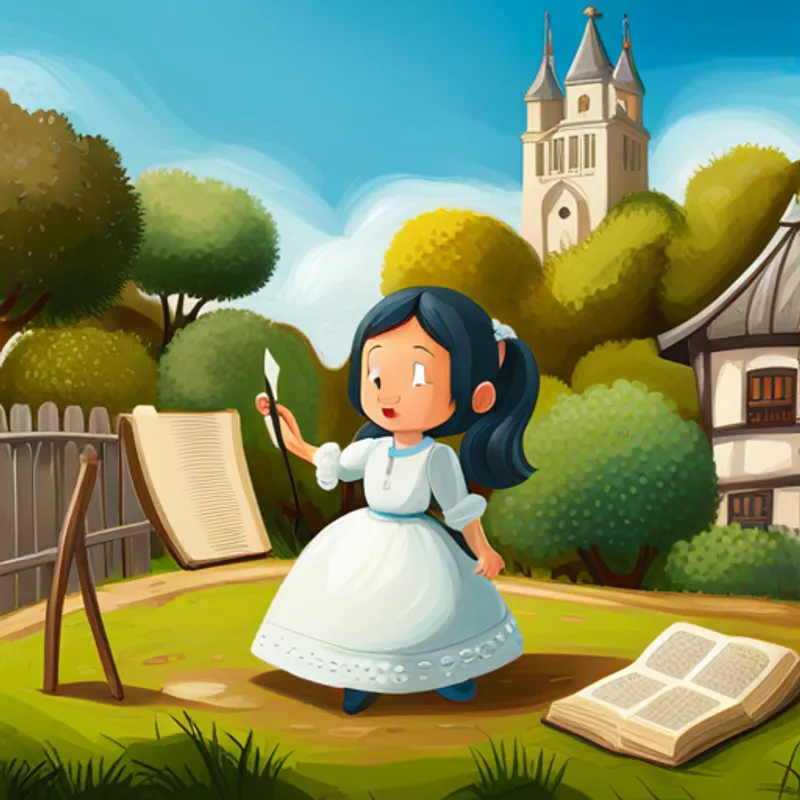 Isabella escribiendo palabras de gratitud