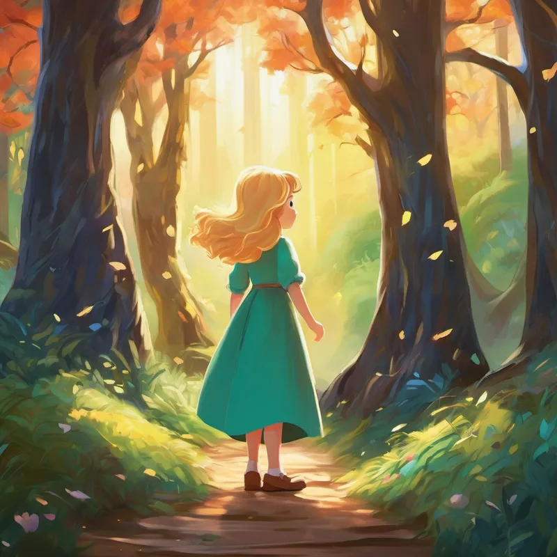 Overwhelmed with excitement, Lily pleaded with the tree, "Please, dear tree, tell me more!” Smiling gently, the tree shared, "Princess Aurora embarked on a courageous journey through dark woods, treacherous mountains, and fierce storms, all to find her inner mirror. Along the way, she encountered many challenges and learned important lessons about herself."