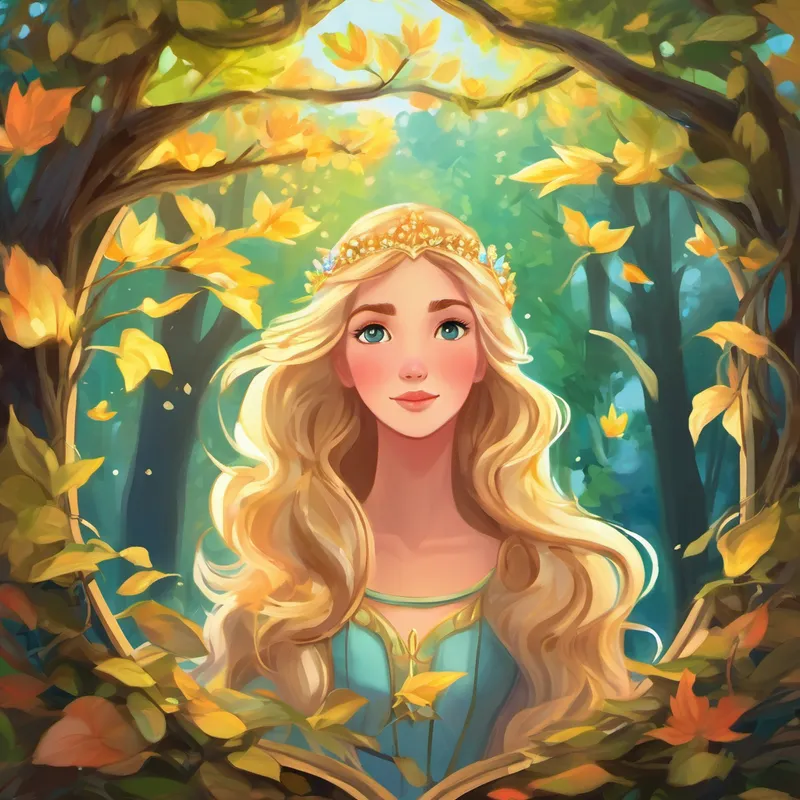 Curiosity twinkled in Lily's eyes as she asked, "What did Princess Aurora learn from the mirror?" The tree's leaves rustled softly as it whispered, "She learned that self-awareness begins with listening to her inner voice, being true to herself, and discovering what makes her heart truly happy. It taught her to accept her flaws, embrace her uniqueness, and be kind to herself and others."