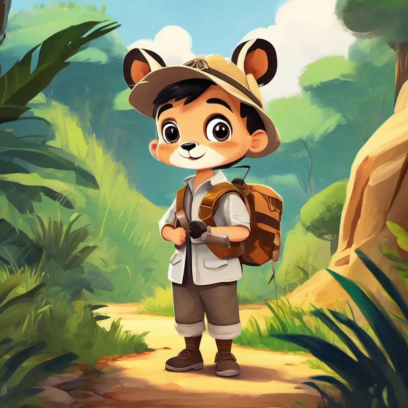 Once upon a time, there was a curious and adventurous boy named Andy. Andy loved learning about different animals and exploring new places. One day, Andy decided to go on a safari adventure with his Savvy Safari Guides - Zara the Zebra, Leo the Lemur, and Gina the Giraffe.