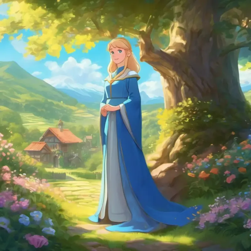 Introduction: In the kingdom with Kind-hearted with blue eyes and fair skin, the main character. Magical setting.