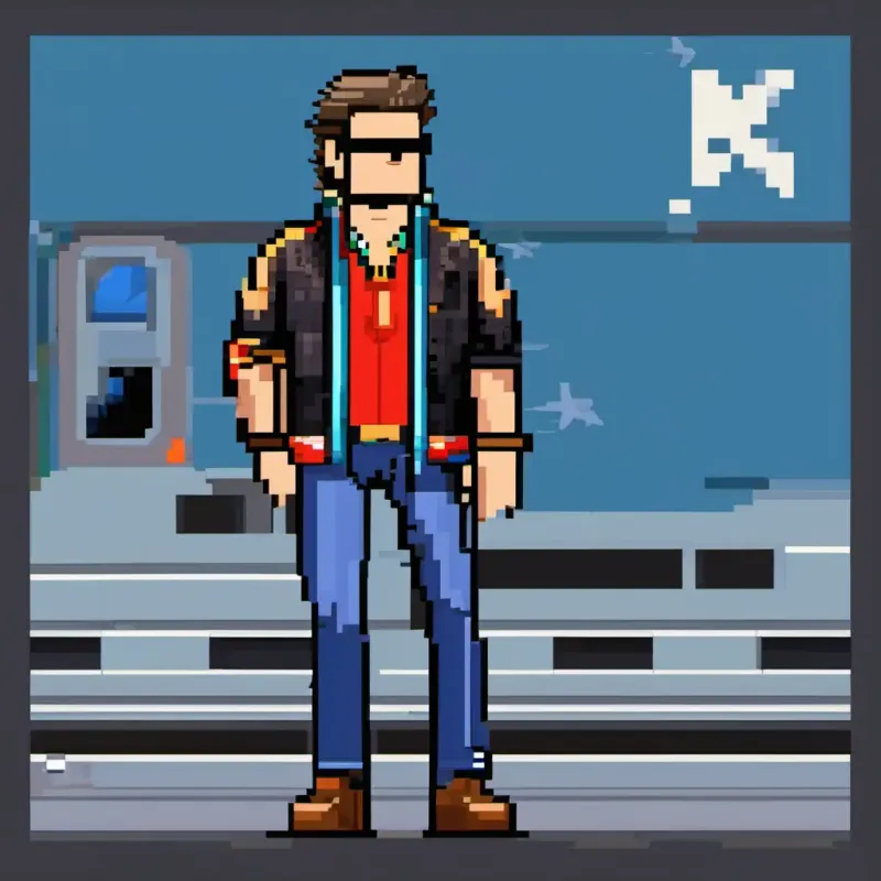 Bill Wolf's stylish and casual outfit as he steps out of his jet.