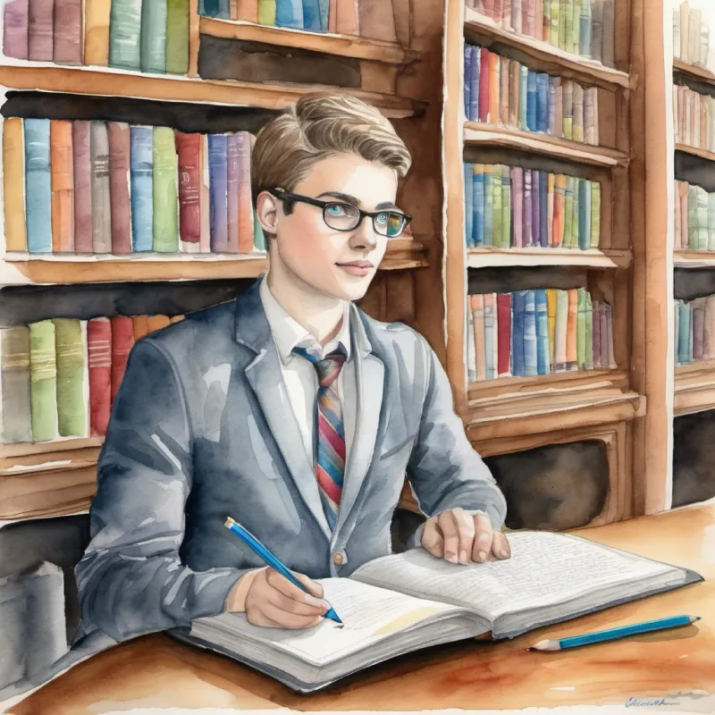 Conclusion of Eager medical student with curious eyes and a sharp mind's journey at the Library of Learning