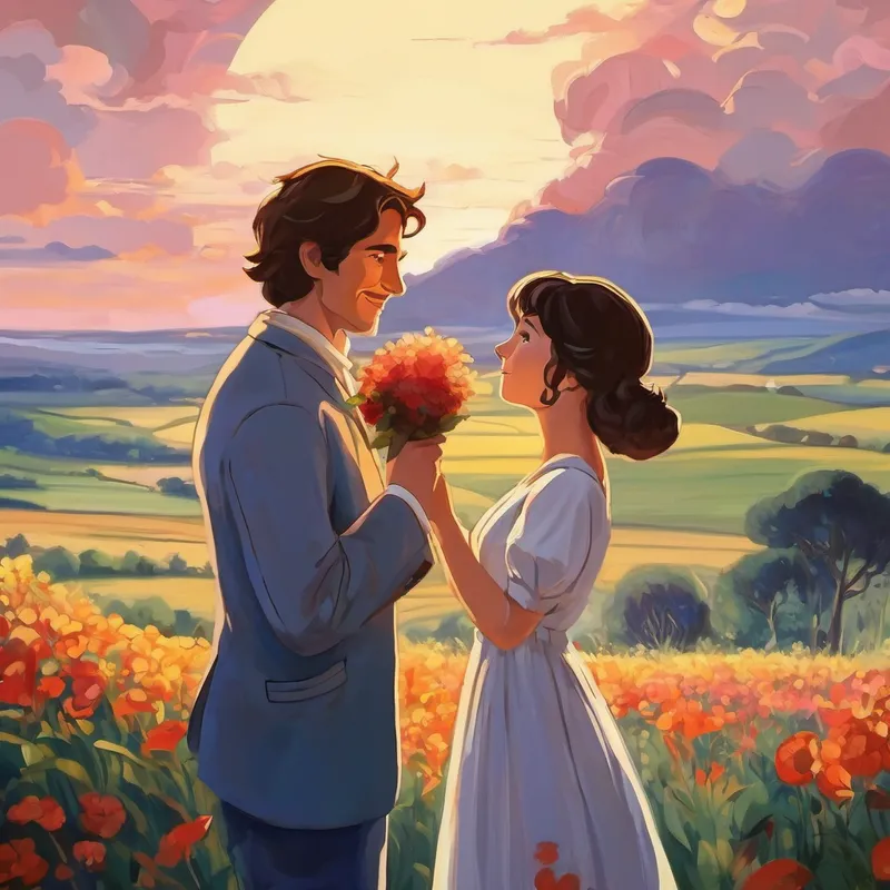 Et c'est ainsi que l'homme et la femme vécurent une belle aventure, en cherchant toujours à se comprendre et à se soutenir. Ils n'avaient pas peur de laisser de la place à l'autre pour grandir et s'épanouir. Et chaque nuit, avant de s'endormir, ils écrivaient de nouvelles lettres, créant ainsi un lien d'amour et de complicité qui durera toute leur vie.