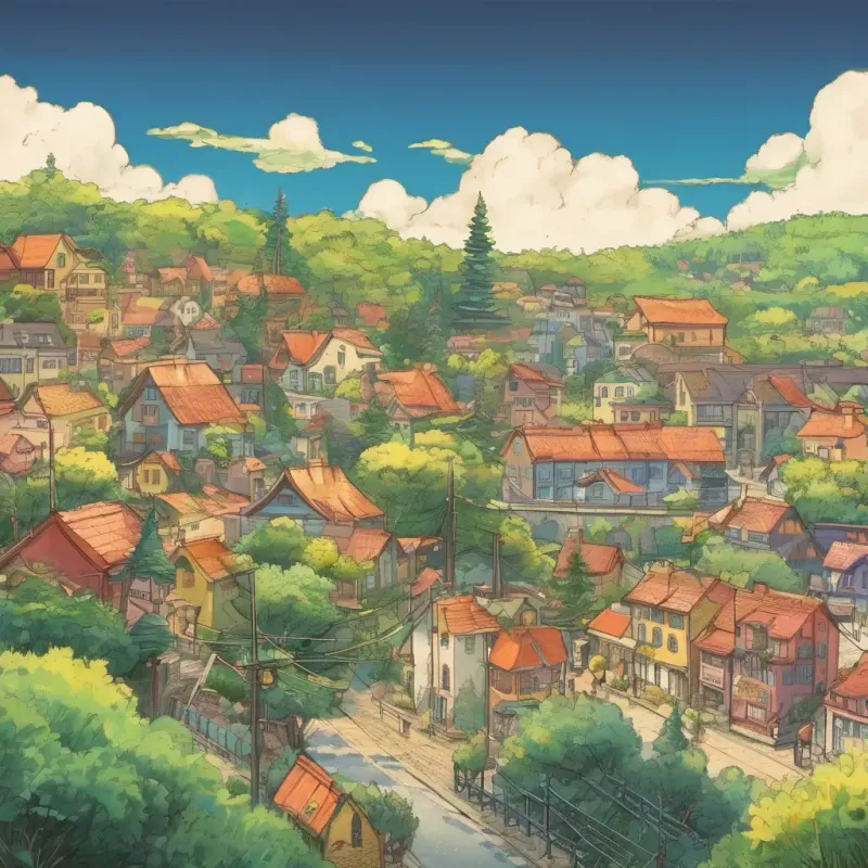 Introduction to protagonist, small town setting