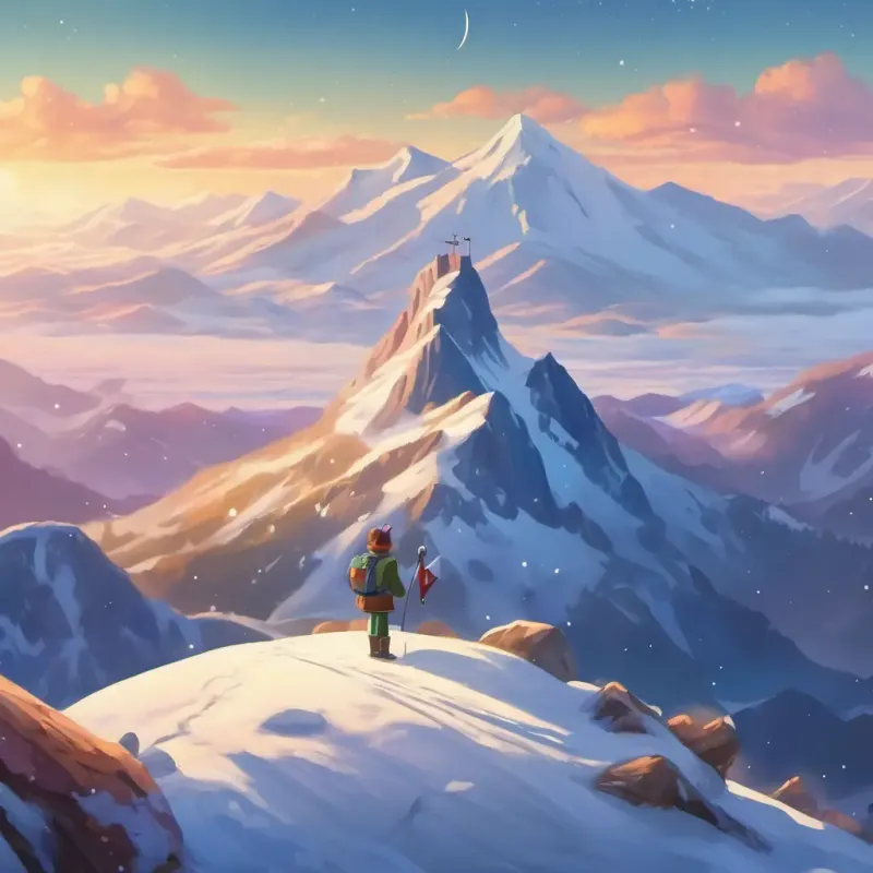 Locating the lost star on a snowy mountaintop