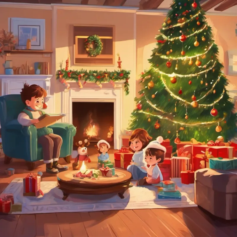 Prank day happiness, various home settings, family enjoying.