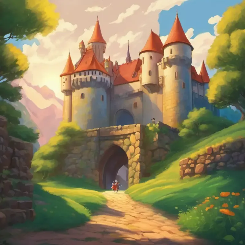 Happy ending and joyful adventures in the castle