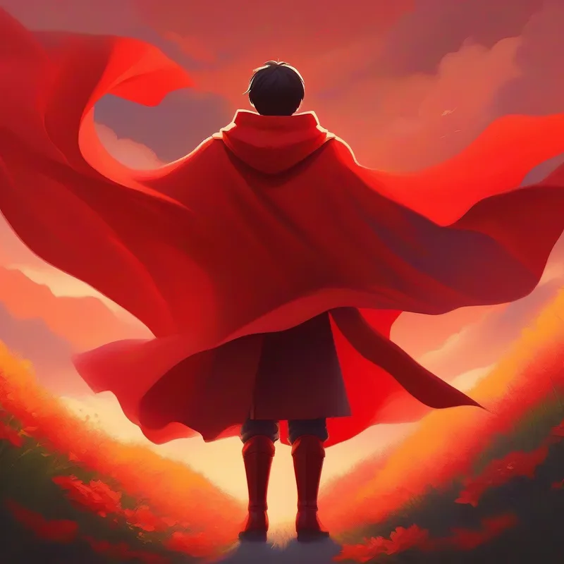 C-Red wears a red cape and is strong and brave.'s legacy as a symbol of hope and inspiration.
