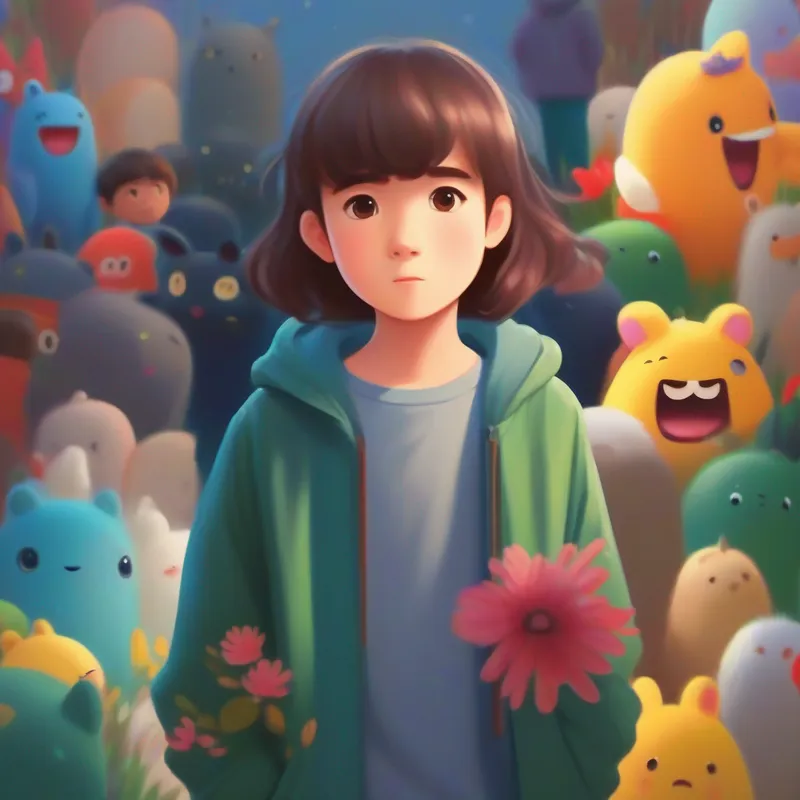 Shy and hesitant, transforms into a confident individual, shy and hesitant, decides to become confident