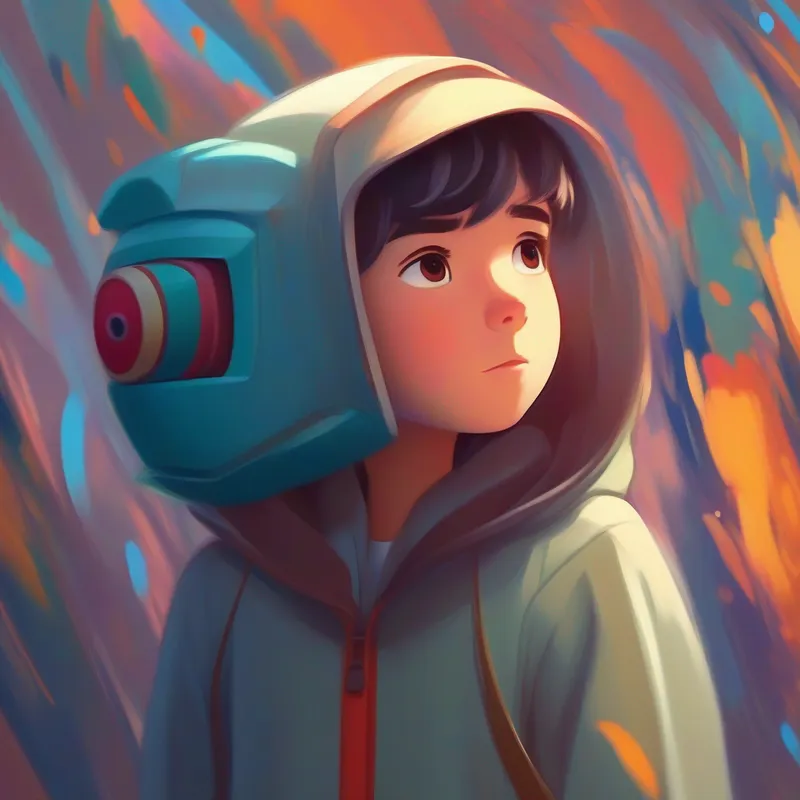 Shy and hesitant, transforms into a confident individual learns that confidence can be developed and embraces challenges