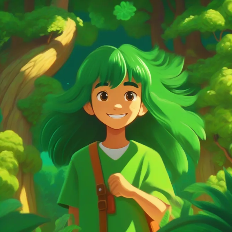 Alegria, sol, verde, amigo