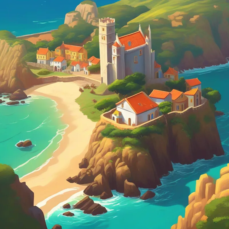 Castelo de areia, praia, risadas