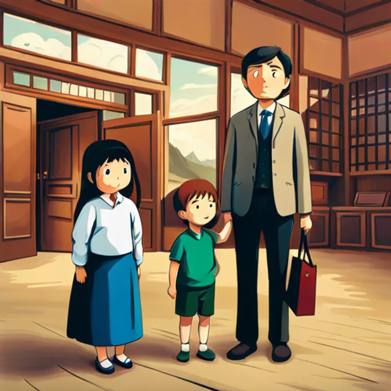 Bryan and his family sad after his father's passing