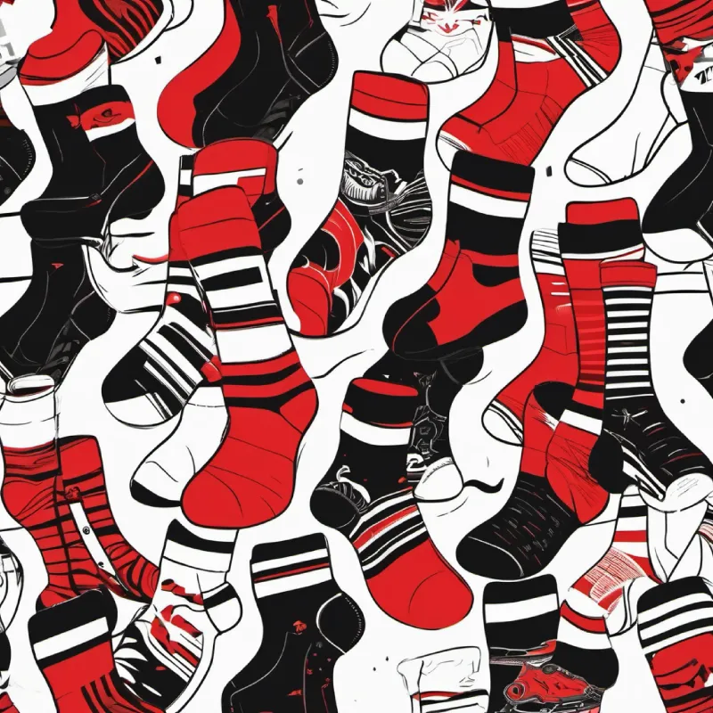 The socks revolt, astonishing the kids.