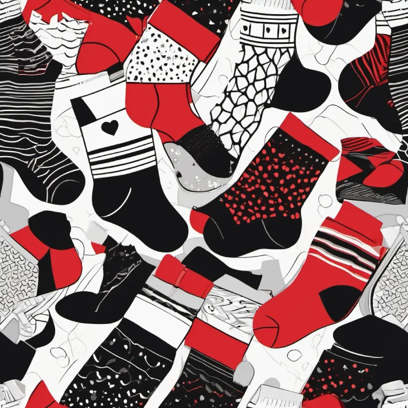 Kristin offers help, but the leading sock declines, valuing independence.