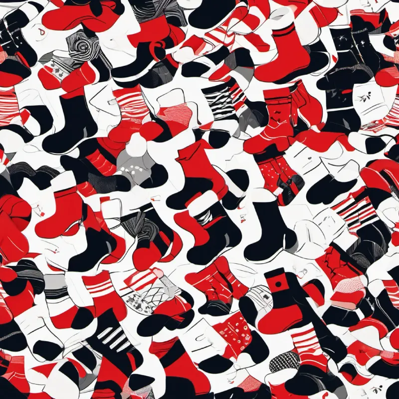 Agreement to celebrate the socks’ uniqueness leads to joy.