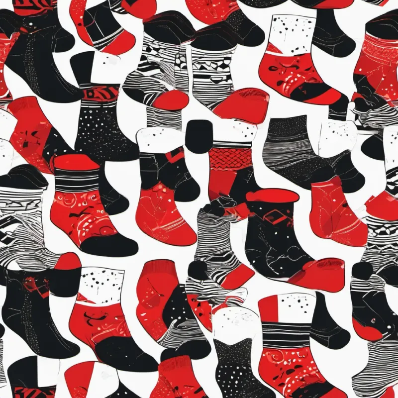 Socks perform unique routines, kids admire and cheer.