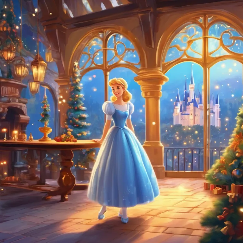 Introduction to Cinderella, a kind girl in a magical land.