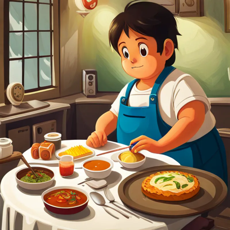 Diego ayuda a Benito a encontrar comida