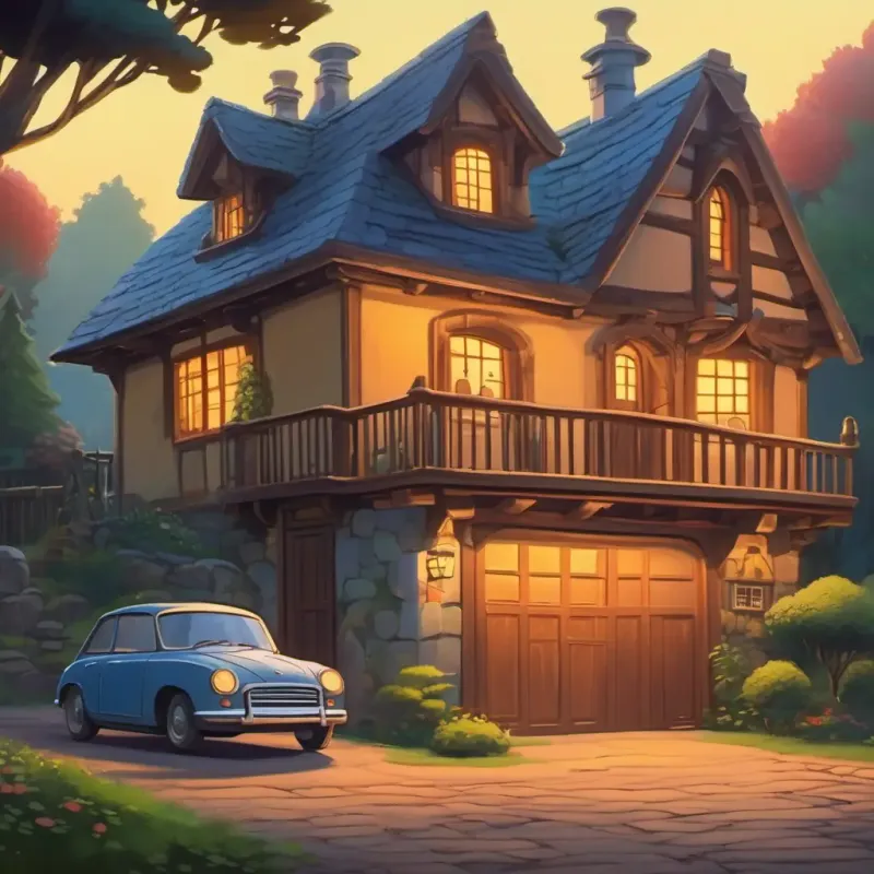 Bill's house and garage