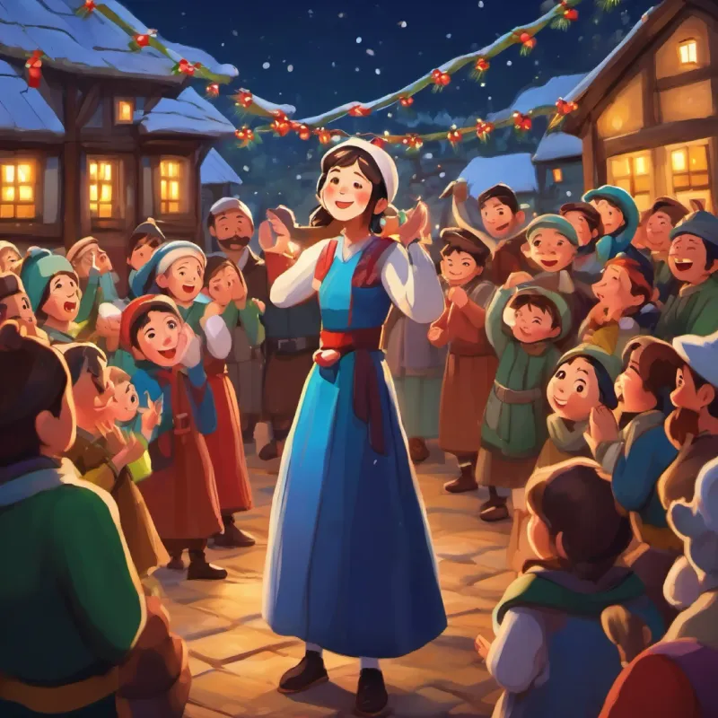 Metta overwhelmed with emotion, villagers celebrate her achievement