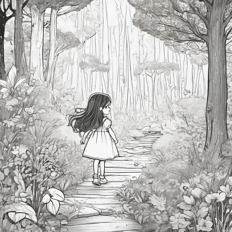 Once upon a time, in a magical forest filled with tall trees and sparkling streams, there lived a curious and adventurous little girl named Lily. Lily loved exploring the enchanted woods and discovering new creatures and magical beings. One sunny afternoon, as Lily was roaming through the forest, she came across a mysterious little creature with bright blue fur and twinkling eyes. It was an Injnunjm, a rare and friendly creature that only came out at night. The Injnunjm was small, about the size of a fluffy kitten, and had wings like a butterfly.