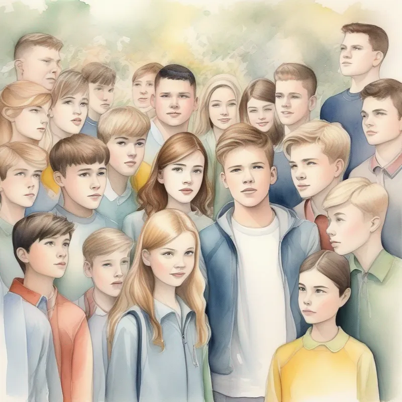 A group of determined and brave teenagers attempting to reach out to the coaching head.