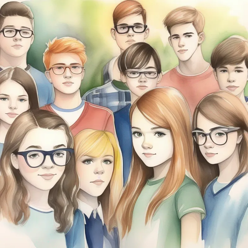 A group of determined and brave teenagers forming a student council to gather evidence.