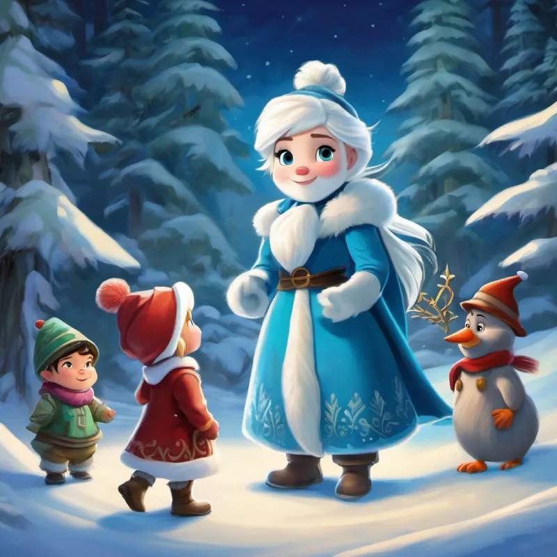 With the support of her sister Anna, the loyal Kristoff, the lovable snowman Olaf, and the wise troll Pabbie, Elsa embarked on a quest to gather knowledge and strengthen her own magical abilities. She sought guidance from mystical creatures, ancient spirits, and even ventured into the depths of an enchanted forest.
