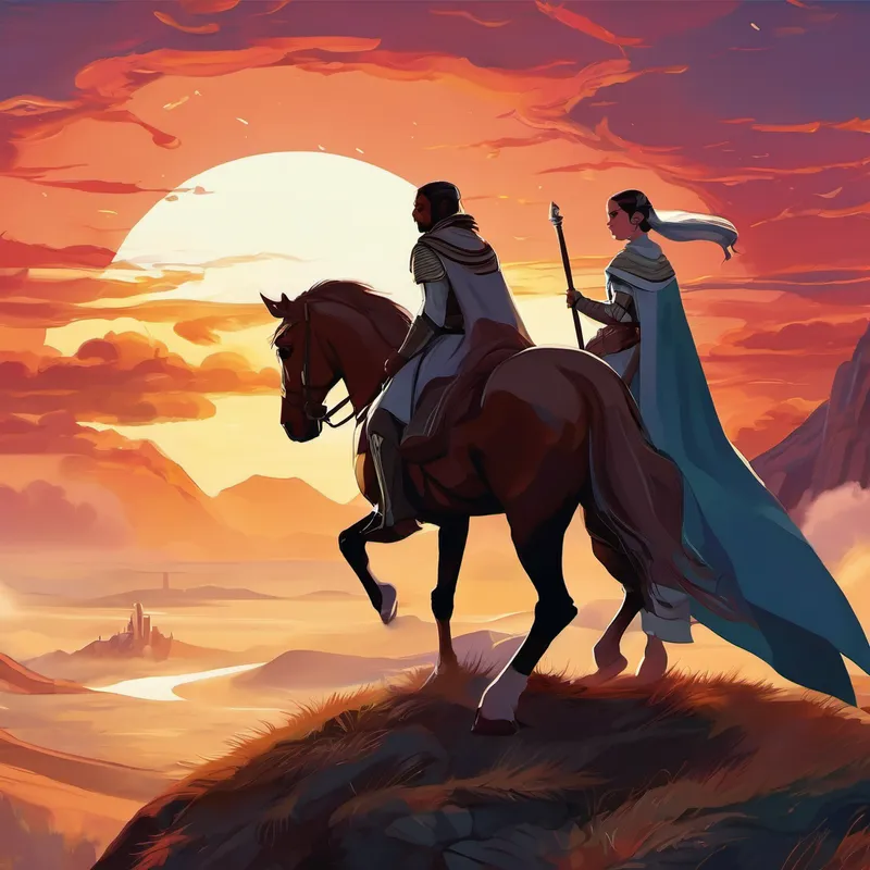 Enquanto o amor florescia, o irmão do cavaleiro Jedi ainda não havia sido encontrado. Uma noite, a princesa Amidala teve um sonho mágico, onde recebeu uma visão de onde estava o irmão do cavaleiro. Sem pensar duas vezes, a princesa e o cavaleiro partiram em uma última aventura, seguindo a visão do sonho. Chegando a uma caverna escondida nos cumes mais altos das montanhas, eles encontraram o irmão do cavaleiro Jedi. Todos ficaram emocionados e aliviados por finalmente se reunirem. O irmão estava a salvo e bem, agradecido pela persistência e amor demonstrados por seu irmão e Amidala.