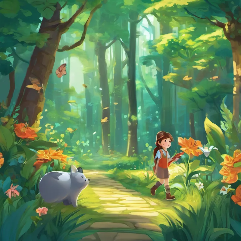 Pixelo took Lily under her wing, showing her the countless possibilities of digital marketing. First, they plunged into the realm of social media, where they encountered friendly citizens posting about their daily lives, hobbies, and interests. Lily couldn't help but admire how the Marketeers tailored their words and pictures to engage and captivate the community. Next, Pixelo introduced Lily to an enchanting place called the Search Forest. In this forest, the Marketeers had to unlock the secret to optimizing their words, ensuring that people searching for their products could easily find them. With each keyword and content creation, they could attract more interested individuals and bring happiness to their lives.