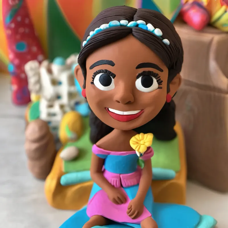 Older sister, tan skin, dark brown eyes, curious and thoughtful and Younger sister, tan skin, dark brown eyes, imaginative and lively lose teeth. Learn about Tooth Fairy in Mexico.