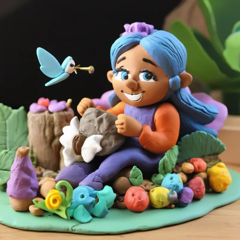 The Tooth Fairy visits while girls sleep, exchanges teeth for coins.