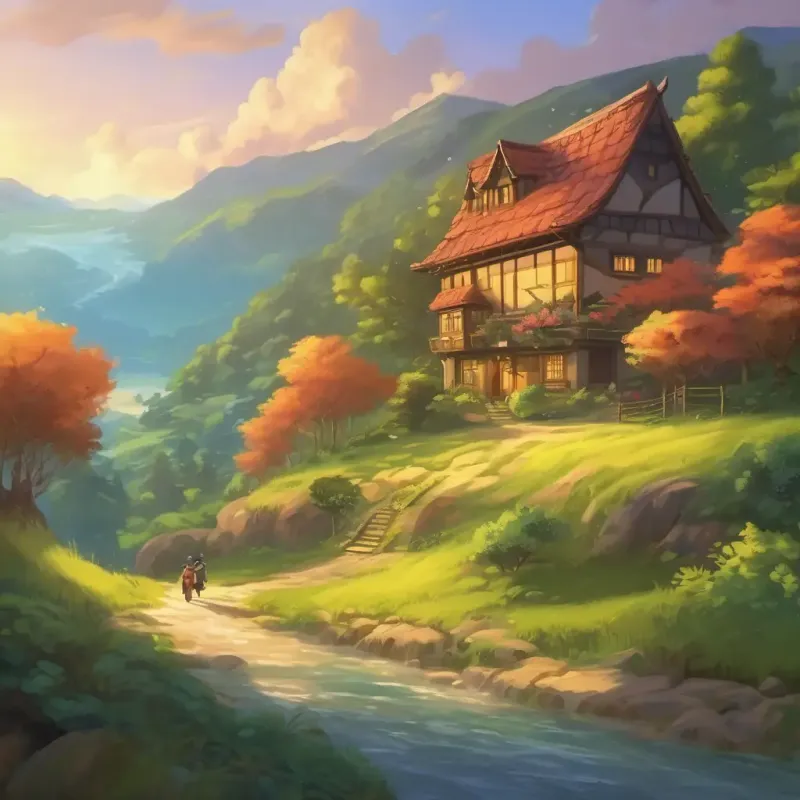 The successful return home with a touch of newfound magic.