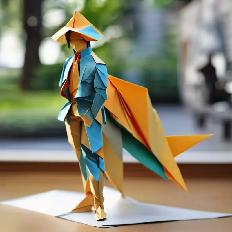 Statue transforms into a real boy