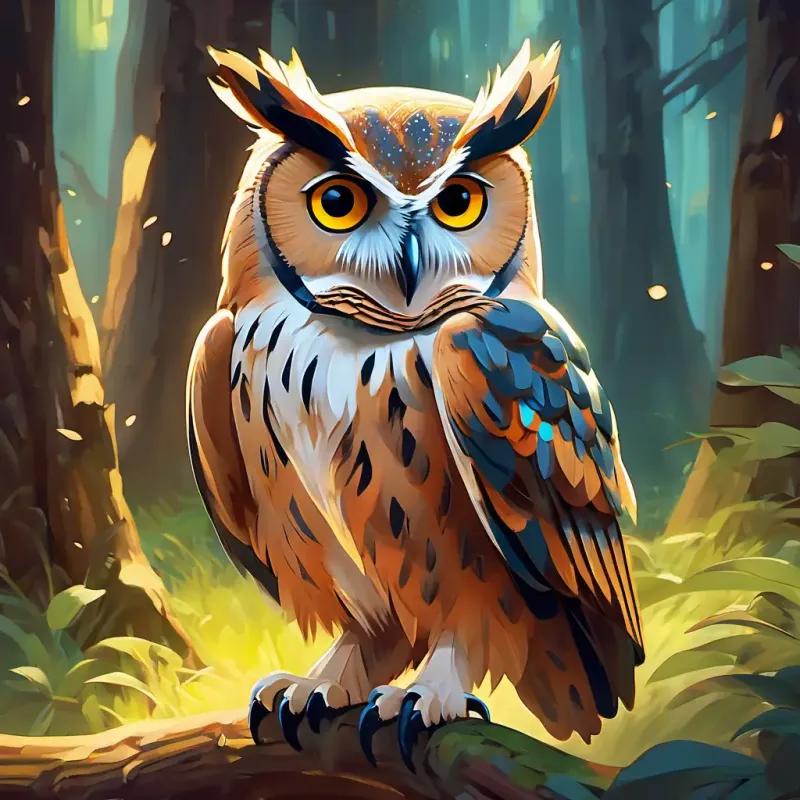 Meeting a wise owl, stream guidance, hope for direction