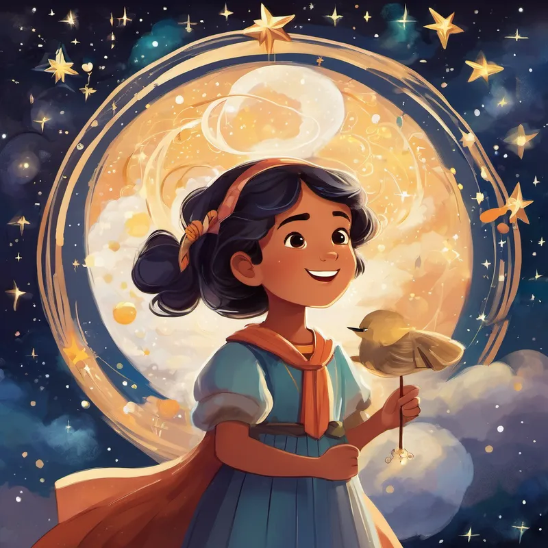 "Ah, wise question, my little star," Grandma Ada smiled. "As humanity explored the stars, they discovered that differences make us stronger, and a diverse crew brought together ideas and talents that shaped remarkable achievements. They realized that only by embracing each other's strengths and uniting as a team could they truly soar." Lily was captivated, her imagination soaring among the constellations that adorned her bedroom walls. "And what obstacles did they face, Grandma Ada?"
