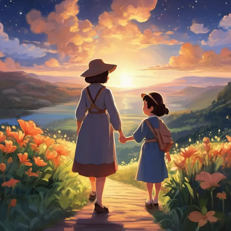 One fateful night, Lily asked a very important question, "Grandma Ada, what lessons can we learn from their grand journey?" Grandma Ada leaned in and whispered, "You, my dear, are part of a generation that can turn those stories into reality. Dream big, explore the world around you, and always remember that the sky is not the limit. Believe in yourself and others, trust in the power of knowledge, and embrace the unknown with courage, for even the stars were once unreachable dreams."