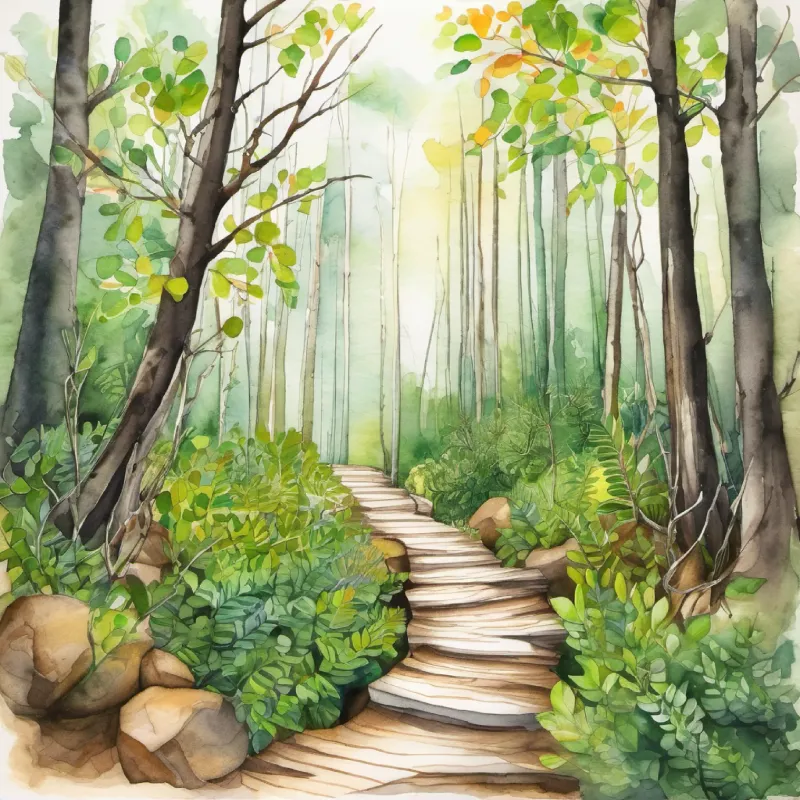 Branches as diverse expeditions exploring the forest.