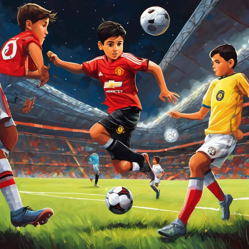 Y así, el niño llamado Michael Junior, quien amaba el fútbol, se convirtió en un jugador profesional del Manchester United. Logró cumplir sus sueños y se convirtió en un ídolo para muchos niños que, al igual que él, sueñan con triunfar en el deporte que aman. Y colorín colorado, este cuento sobre el éxito y la perseverancia ha terminado.