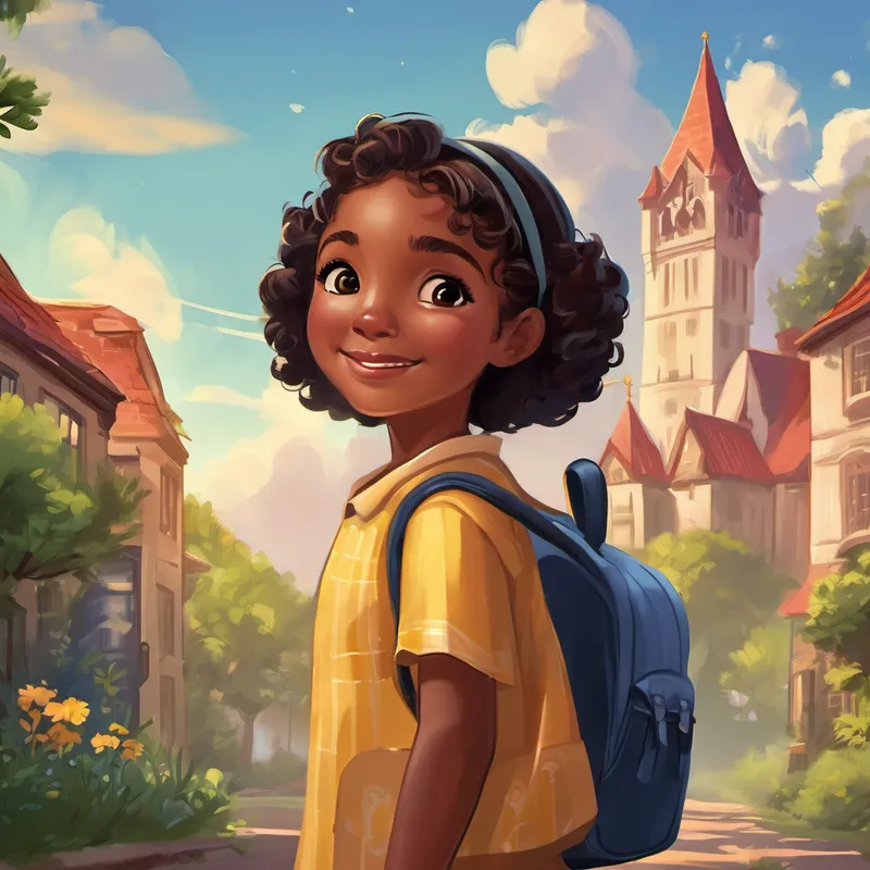 Once upon a time, in the small town of Bloomingville, there lived a delightful girl named Ariyah. Ariyah was a bright first-grader who loved her parents deeply. She had a heart full of faith and a zest for life that shone through in everything she did. Ariyah's days were filled with adventure and joy. From Monday to Thursday, she attended school where she excelled in her studies and loved learning new things. She was always eager to help others in her class and had many friends who admired her kindness and intelligence.
