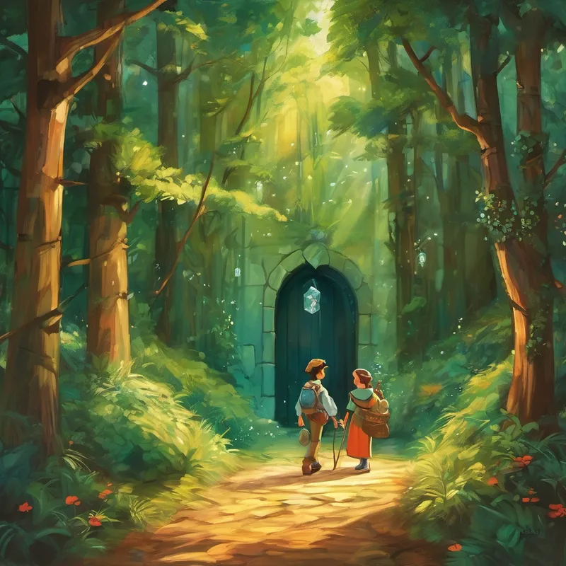 Cuando llegó el momento de despedirse, el anciano sabio le dio a Diego un colgante especial. Este colgante estaba hecho de un cristal mágico que brillaba intensamente. "Guarda este colgante cerca de tu corazón, Diego", dijo el sabio. "Te recordará siempre quién eres y cuál es tu misión en este mundo". Después de la despedida, Diego regresó al castillo con la mente llena de emoción y los ojos llenos de determinación. Sabía que tenía un destino significativo por delante y estaba listo para asumir el papel de protector del reino.