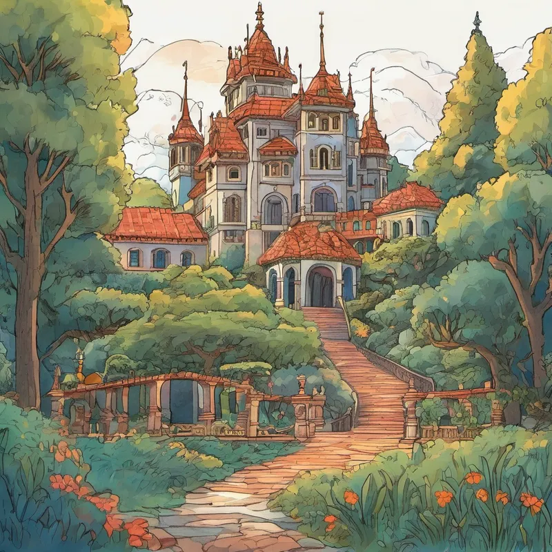 Cuando el príncipe llega al palacio, se da cuenta de que la bruja ha causado tanto miedo y tristeza entre el pueblo que el lugar parece desolado. Pero el príncipe no se rinde y busca a la princesa en cada rincón del palacio. Finalmente, la encuentra en una torre, aún con la apariencia de bruja pero con una mirada triste en sus ojos.