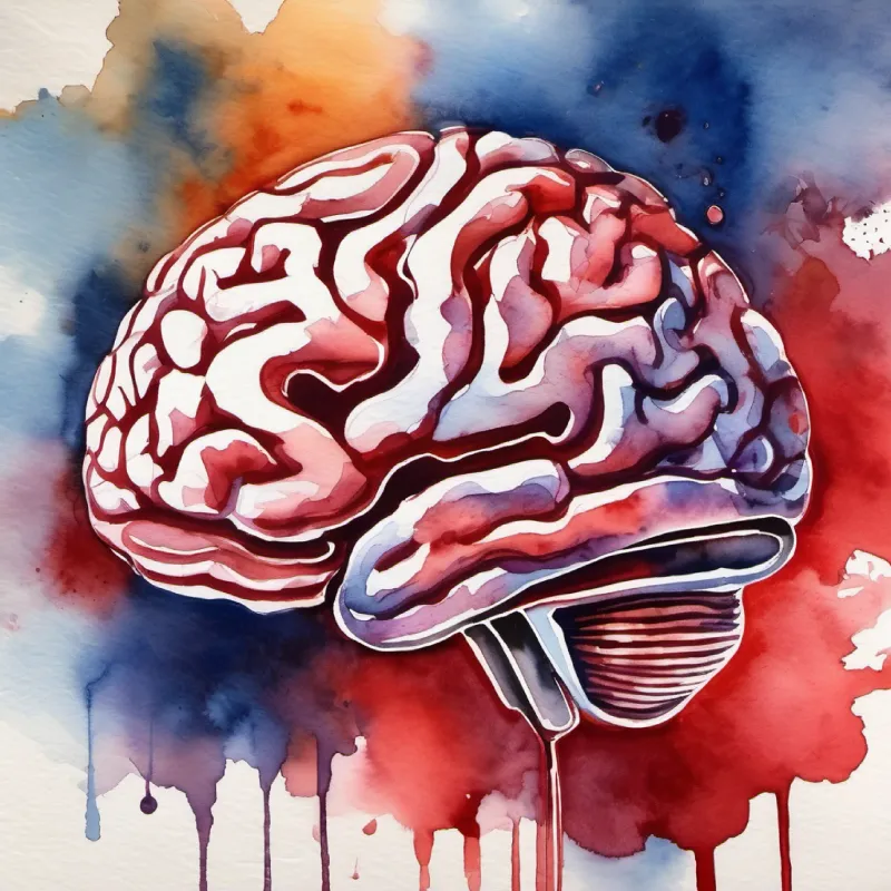 Blood's role in transporting chemicals to the brain.