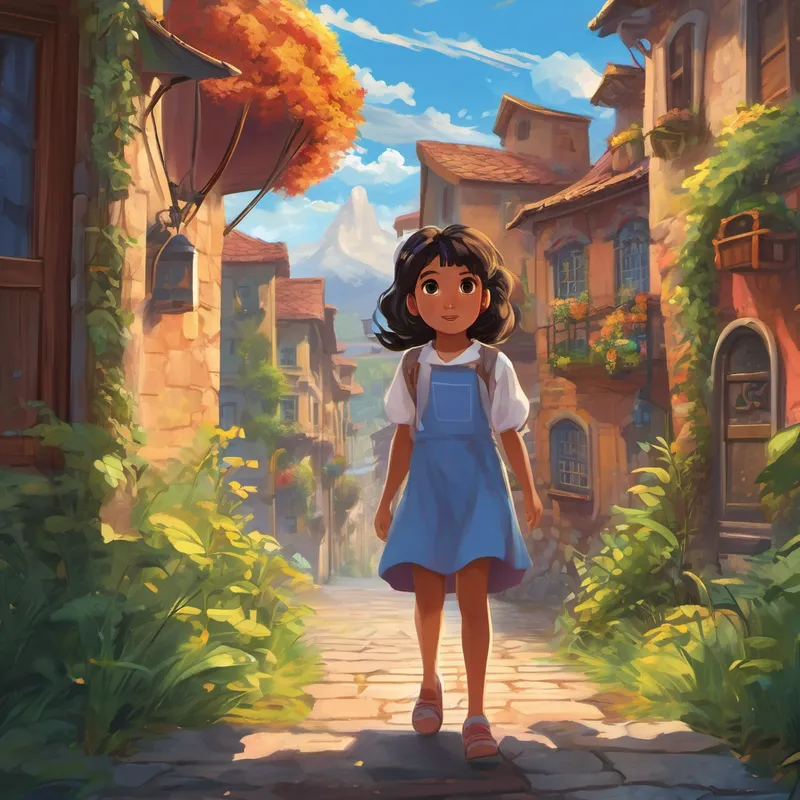 With her heart full of courage, Anaya leaped into action. She swung through the town, using her spider webs to rescue people from danger. Her mommy and papa, who were worried, looked out from their window and were astonished by their little girl's incredible powers. But Anaya knew that defeating the monsters wouldn't be easy. She needed a plan. She remembered that honesty was her greatest strength, so she decided to confront the monsters and uncover the truth behind their attacks. Anaya believed the monsters might be unhappy or misunderstood creatures who just needed help.
