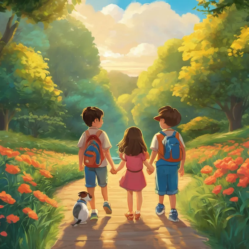 After much thought, Benny and Polly came to a unanimous decision. They wished for an eternal friendship—a bond that would forever be cherished and never fade away. In an instant, the golden locket transformed into two delicate friendship bracelets, one for Benny and one for Polly. From that day forward, Benny and Polly wore their friendship bracelets as a reminder of their unbreakable bond. Their love and friendship continued to flourish throughout Friendshipville, inspiring others to build bridges of love and kindness.