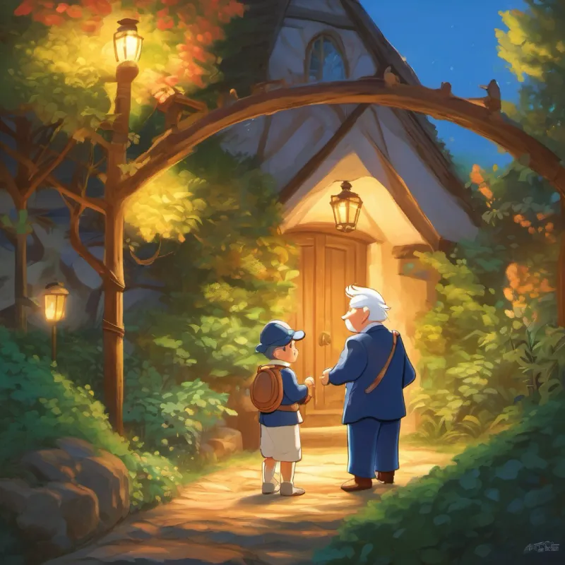 Encouragement from Pete, showing support for Donald's efforts.